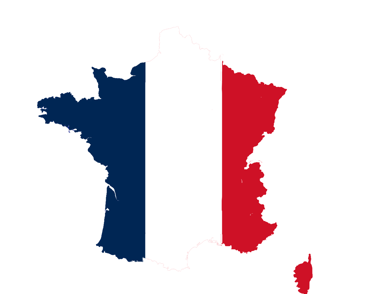 Flag_Map_Of_France